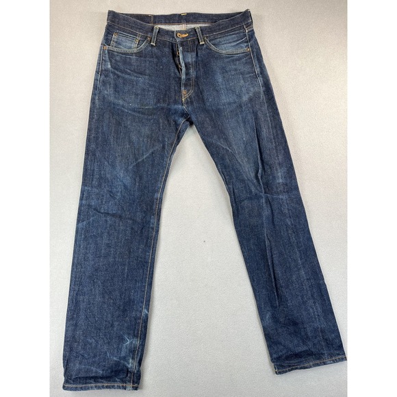 Edwin Japanese Selvedge Denim Jeans,‎ Nashville, Indigo Navy, Mens 34x32 - Picture 1 of 16